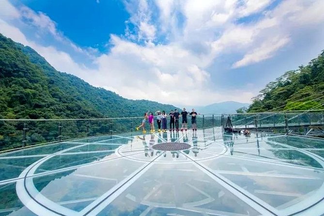 Private Tour to Gulong Canyon with Glass Bridge and Water Falls from Guangzhou - Key highlights at a glance