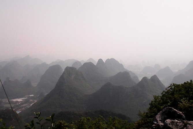 Private Yangshuo One Day Tour - Xianggong Mountain: the viewpoint where the river looks like a ribbon