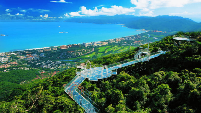 Sanya: Yalong Bay Tropical Forest Ticket and Tour Car - Hiking Trails and Tropical Forest Walks: Beautiful, But Not Flat