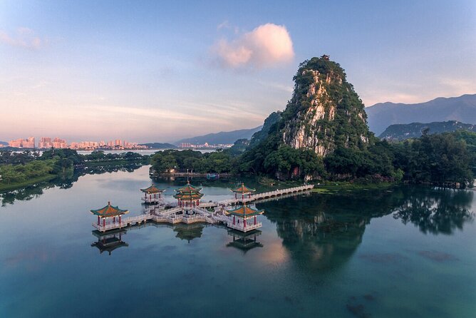 Seven Star Crags Karst Cave Mirror Lake Bird Islands Private Tour - Mirror Lake time and the bird-island boat ride