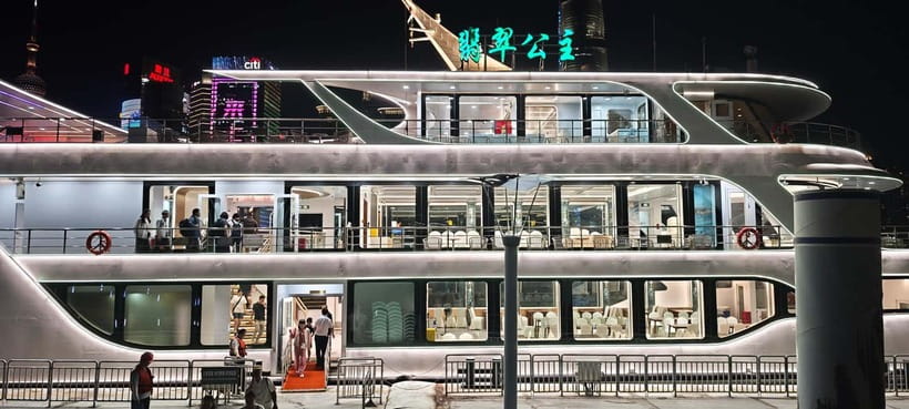 Shanghai: After Dark Dinner and Huangpu River Night Cruise - Key highlights at a glance