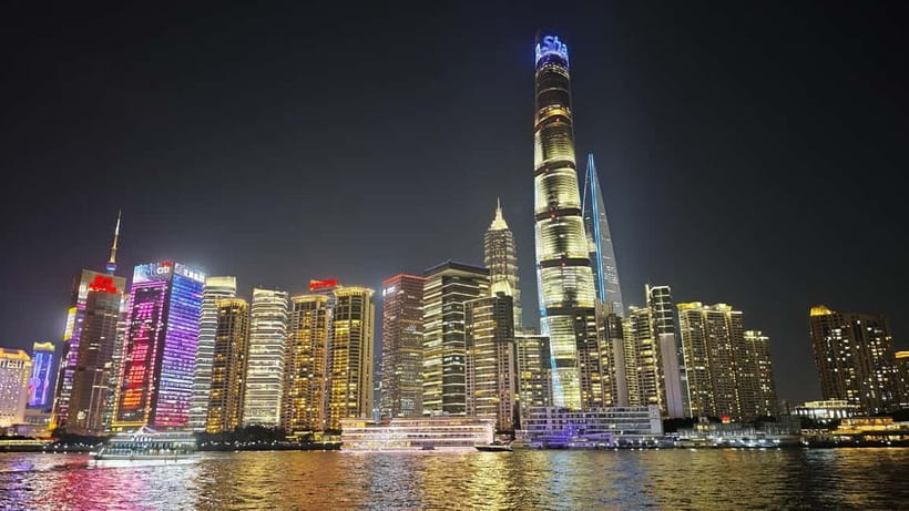 Shanghai: After Dark Dinner and Huangpu River Night Cruise - Pickup, timing, and what 4 hours really means