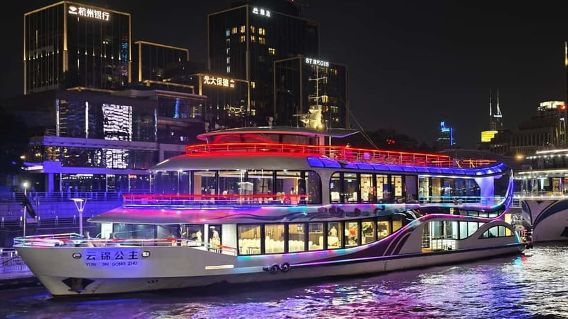 Shanghai: After Dark Dinner and Huangpu River Night Cruise - How the guide shapes the whole night