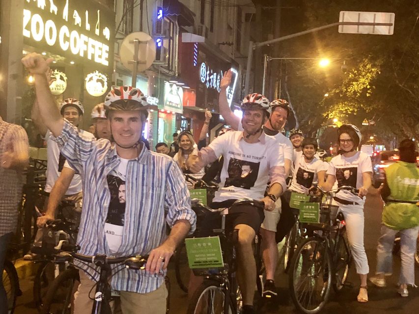 Shanghai Charming Night Small Group Bike Tour - People’s Square and Nanjing Road: Big-City Night Energy (With Guidance)