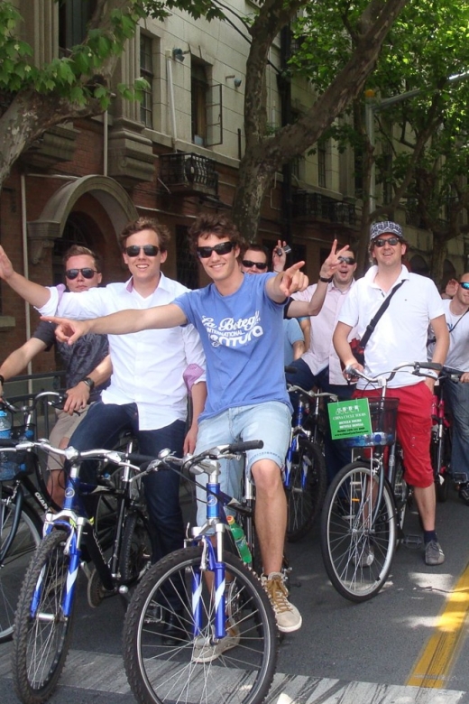 Shanghai Half day Biking and Local Food Tour - Getting rolling: meeting at the Garden Hotel and rolling fast