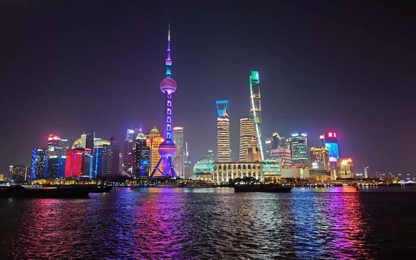 Shanghai: Huangpu River Night Cruise Ticket for Adult - The overall route: a landmark sampler from the river