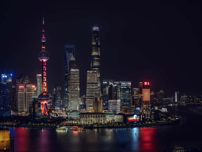 Shanghai: Huangpu River Night Cruise Ticket for Adult - Passing the bridges and towers: what you’re actually seeing