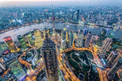 Shanghai Jinmao Tower 88th floor sightseeing hall - From the Ground to 88: That 45-Second Elevator Ride