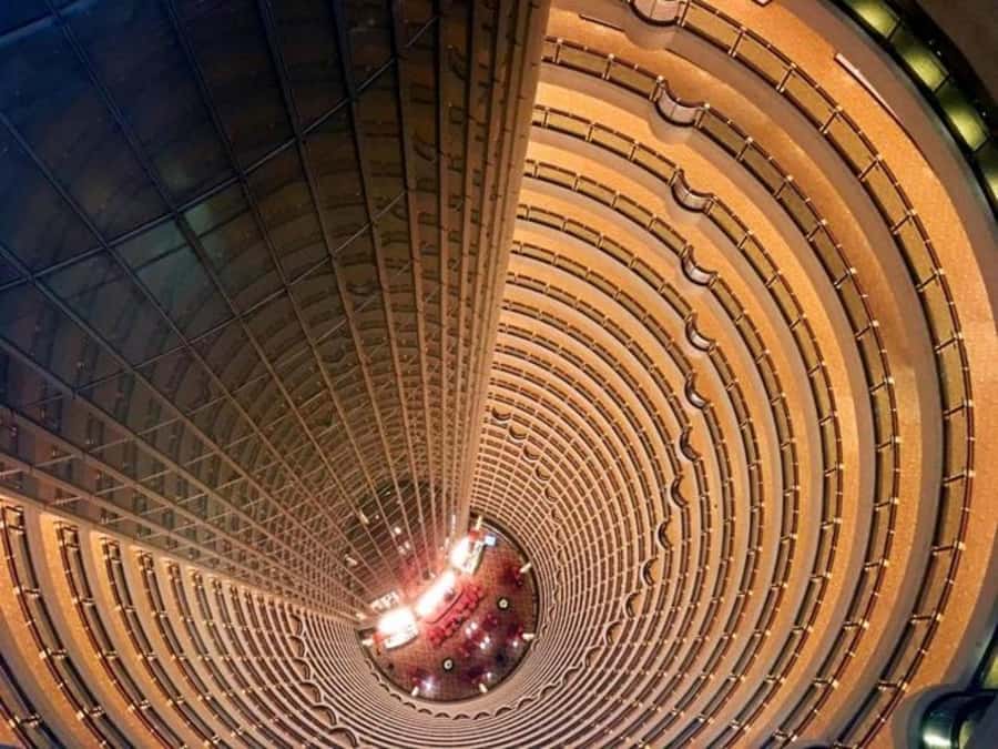 Shanghai Jinmao Tower 88th floor sightseeing hall - The Marble-and-Glass Design That Feels Premium