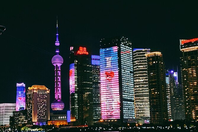 Shanghai Night River Cruise and Light Tour with Yuyuan Bazaar - Yuyuan Old Street in one hour: markets, architecture, and snack energy