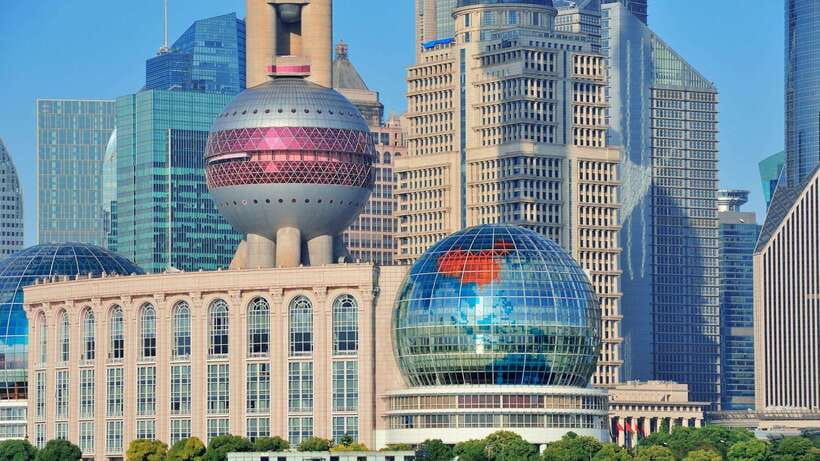 Shanghai: Oriental Pearl Tower Entry Ticket with PDF Guide - Updating City multimedia show: a short story break