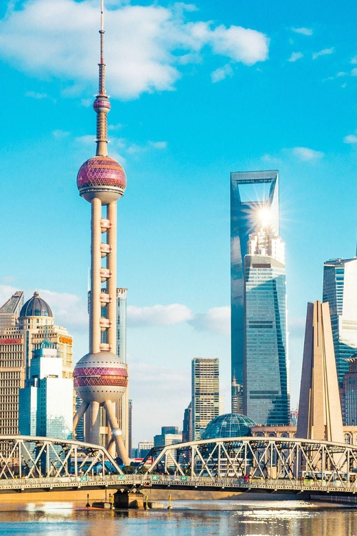 Shanghai: Oriental Pearl Tower Entry Ticket with PDF Guide - 90 m Outdoor Observatory: easier photos, real sky