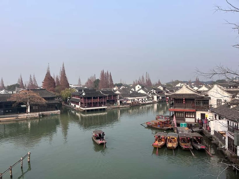 Shanghai: Zhujiajiao Water Town with Calligraphy Experience - Walking the old town: where your time goes