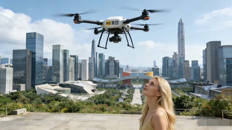 Shenzhen History , Culture & Scenic + (Drone Delivery) tour - Lianhua Park tram up and the Futian skyline from the highest square