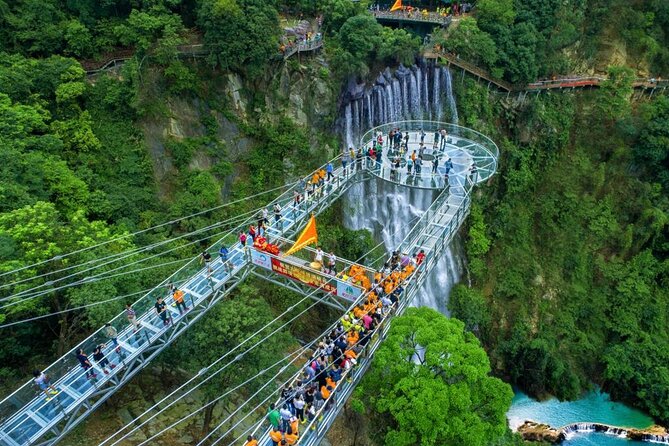 Skywalk Glass Bridge and Waterfall Ravine Half Day Private Tour - What to expect on the day: tickets, phones, and practical tips