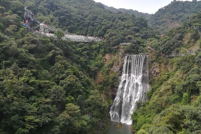 Skywalk Glass Bridge Waterfall Mountain Ancient Cave Private Tour - Getting from Guangzhou to Gulong Gorge without a headache