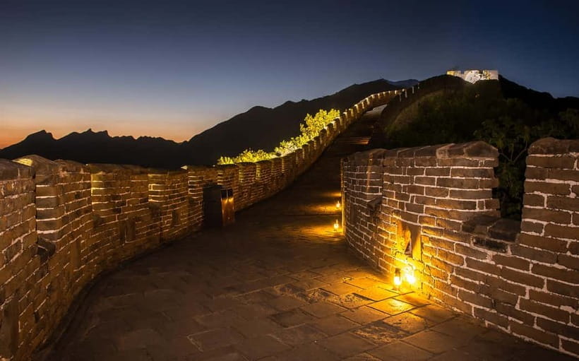 Sunset Glow at Mutianyu Great Wall Night Bus Tour+Ticket - Why Mutianyu at Night Feels Like a Different Great Wall