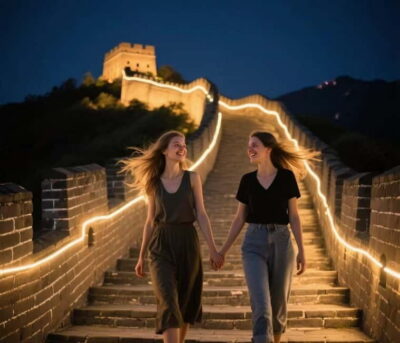 Sunset Glow at Mutianyu Great Wall Night Bus Tour+Ticket - Getting to Hepingxiqiao Station and the BusDa Check-In Smoothly