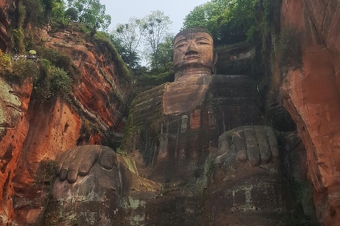 Tea Village in lost Town and Buddha 1 day tour - Leshan Giant Buddha by boat: the scale hit that counts