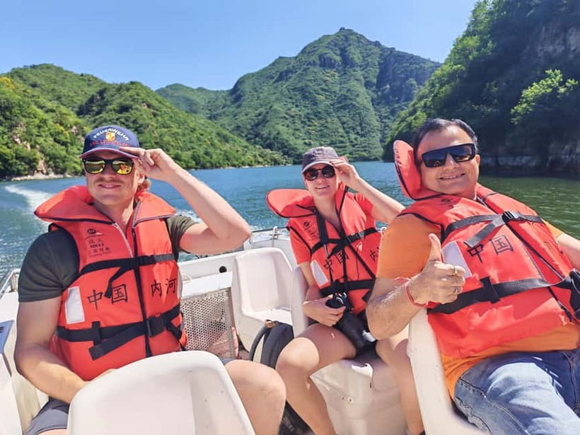 The Lakes & Peaks Great Wall at West Mutianyu with Cruise - Optional Great Wall rafting (glass slide) for thrill seekers