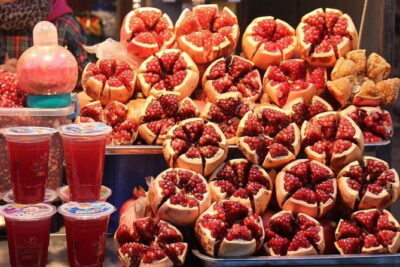 Xi'an Gourmet Walking Tour at Night - Stop-by-stop tastings: from rou jia mo to persimmon pancake