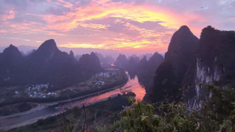 Yangshuo/Guilin: Full- or Half-Day Xianggong Hill Sunrise - Optional Cuiping Hill sunset, Ruyi Peak cable car, and Longji terraces