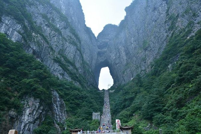 Zhangjiajie Tianmen & Glass Bridge Private All-Inclusive Tour - The cliff-edge plank road and the 60-meter glass walkway