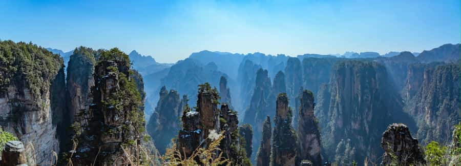 Zhangjiajie: VIP Zhangjiajie National Forest Park Day Tour - The first park stops: Wulingyuan Scenic Area and the guided momentum