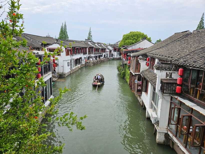 Zhujiajiao Water Village: Private Tour from Shanghai - The Boat and Gondola Plan: How to See the Canals Like Locals